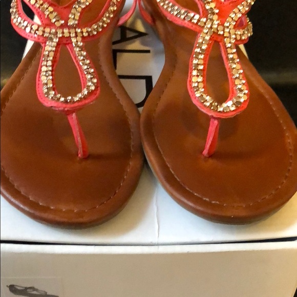 ALDO Tanji sandals embellished gems 💎 size 9 - Picture 4 of 5